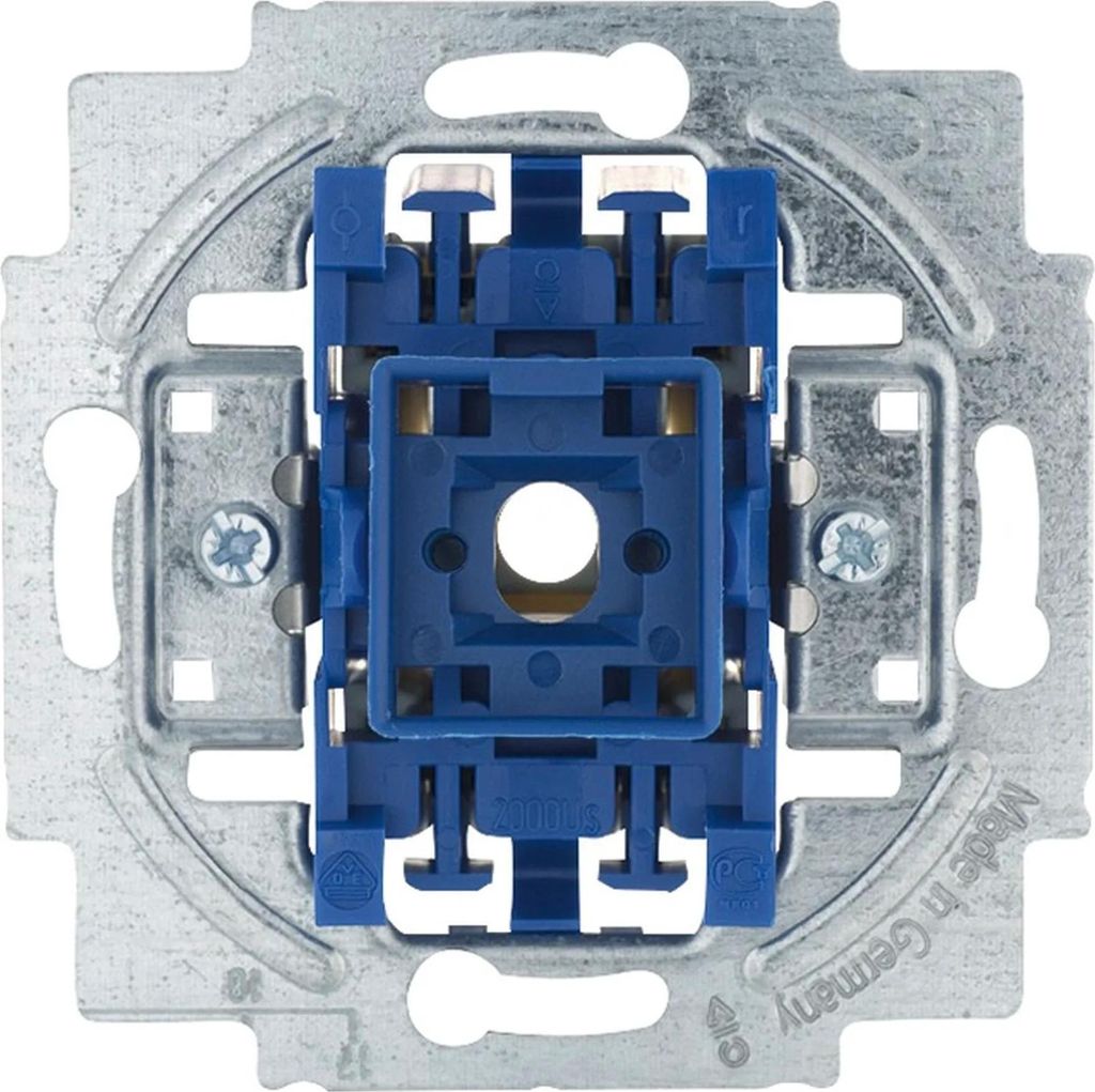 Bouton-poussoir Busch-Jaeger, 1 pôle, contact à fermeture, Image du produit 