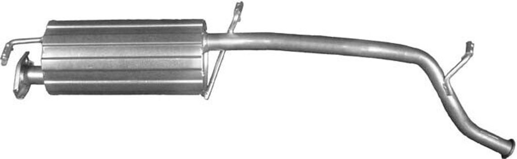 IZAWIT 22.002 Endschalldämpfer für DAEWOO Tico Schrägheck Produktbild 