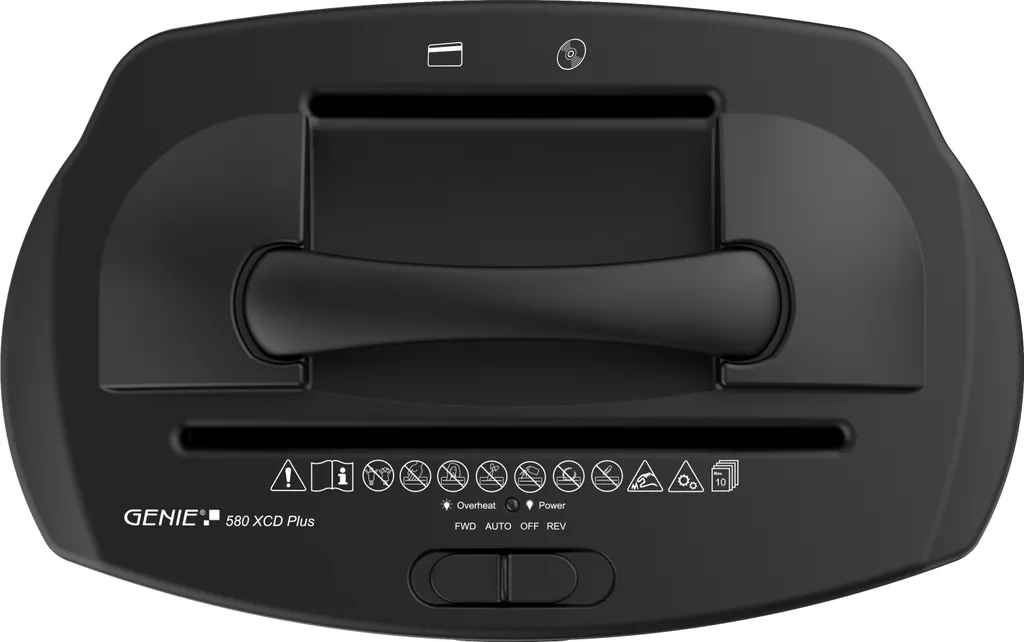 Destructeur de papier Genie 580XCD Plus idéal pour bureau et maison