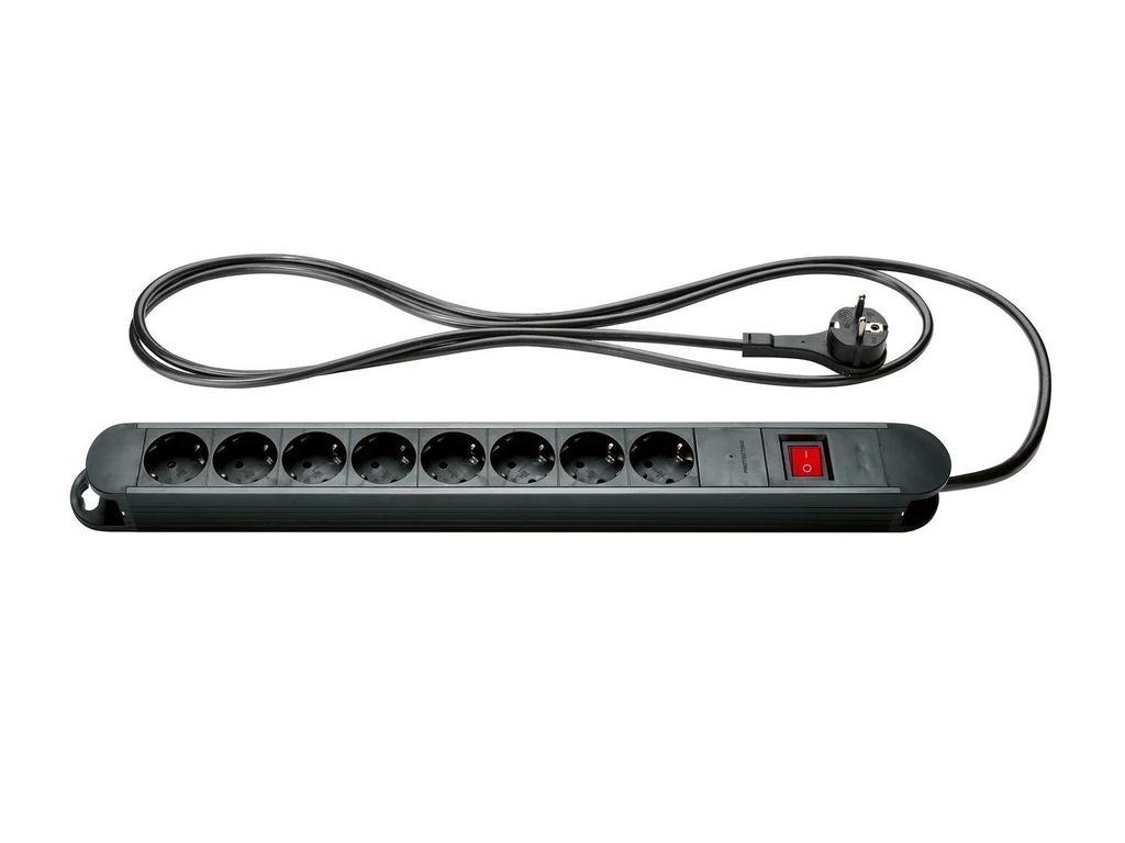 SILVERCREST® Multimedia-Steckdosenleiste, 8-fach Produktbild 