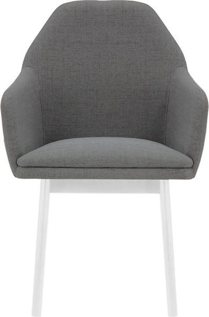Chaise de bureau blanche Buzz-Cablo 15 pour un espace de travail pro