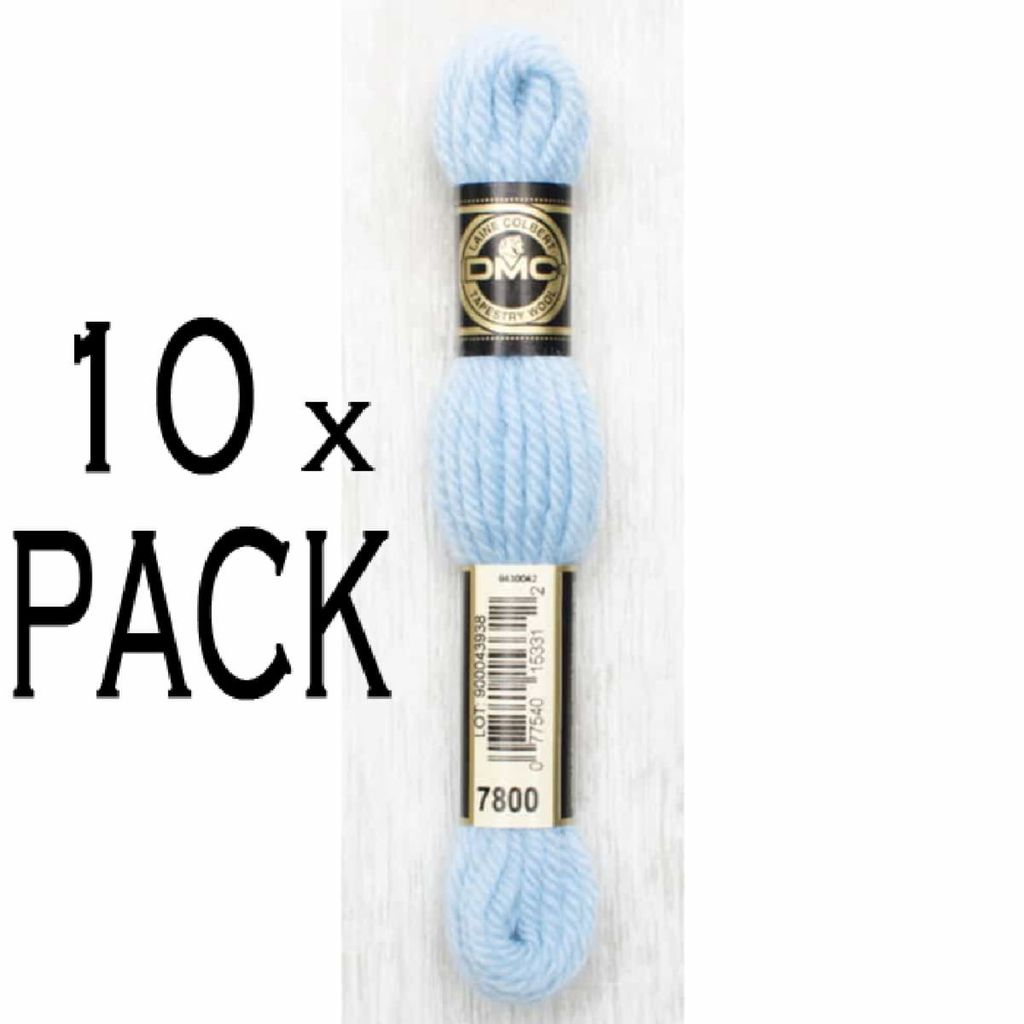 10x DMC Laine Colbert Wolle, 8m, 486-7800, VPE
