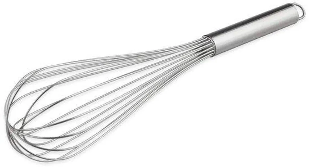Grand fouet de cuisine 40 cm en inox pour préparations pâtissières