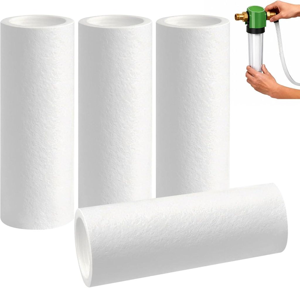 4 Stück 80 µm Ersatzfilter für Grünbeck Wasserfilter FS 1", Produktbild 