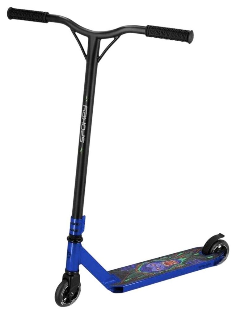 Spokey - Stunt-Scooter für Kinder, Affe PP13076 (Einheitsgröße) (Blau)