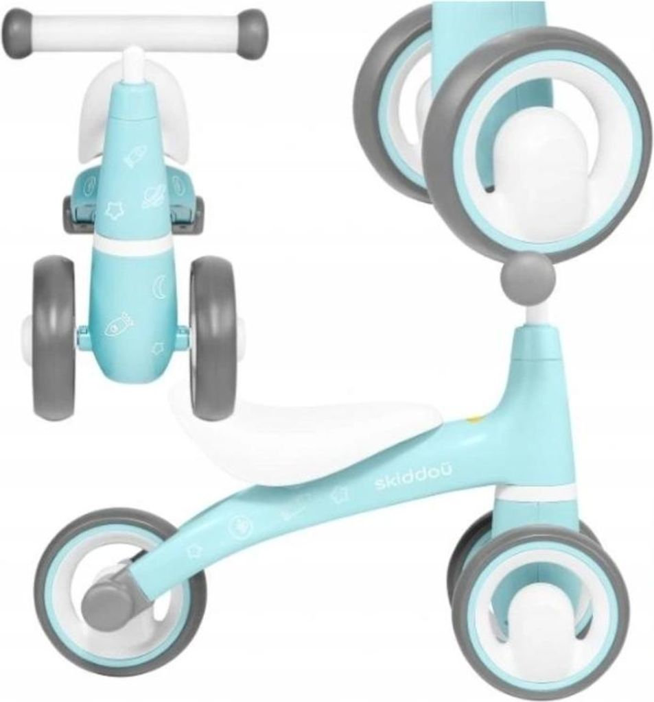 Skiddoü BERIT PINK Lauflernrad für Kinder 12M+, ultraleicht & sicher