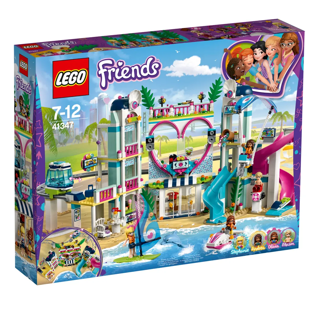 LEGO Friends 41347 Le Complexe Touristique d'Heartlake City pour Enfant