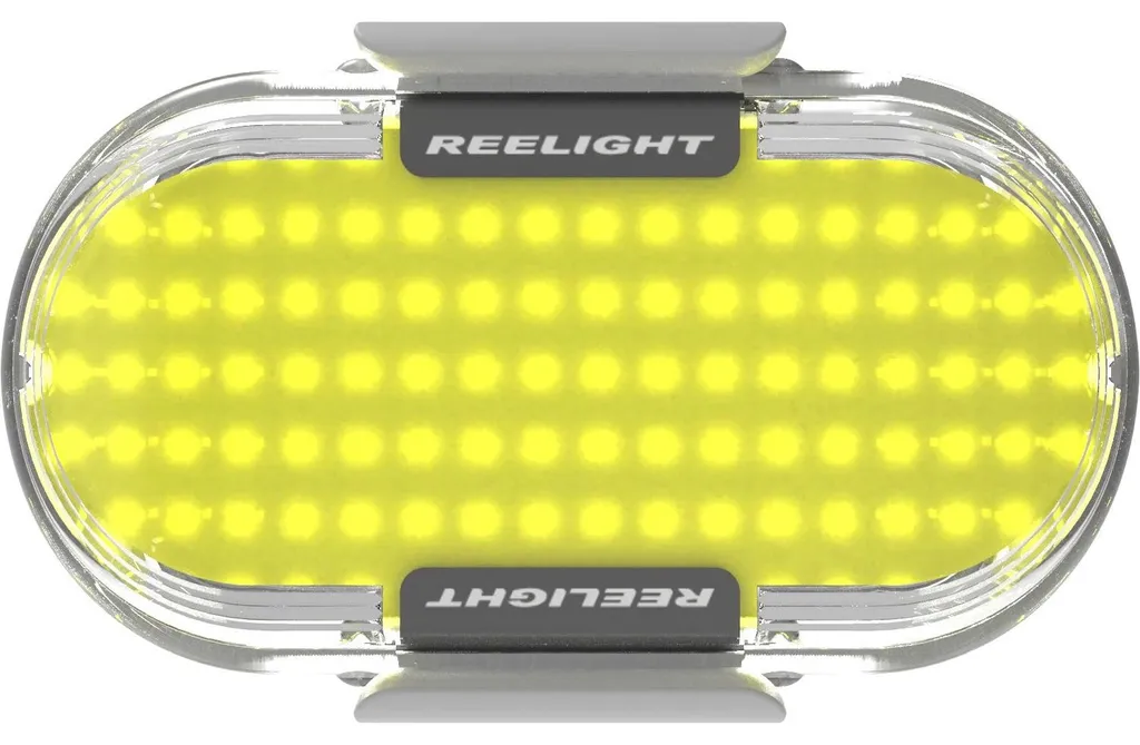 Feu Avant Vélo Reelight Projecteur gem+ USB Rechargeable Noir