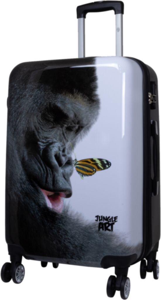 bedruckte Gorilla Affe Motivkoffer Trolley, mittelgroße Koffer 70Li Plus Bowatex