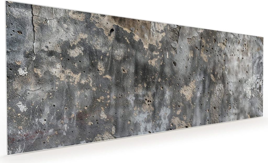 Küchenrückwand Spritzschutz Glas mit Motiv Abstrakte Wand 40 x 40 cm