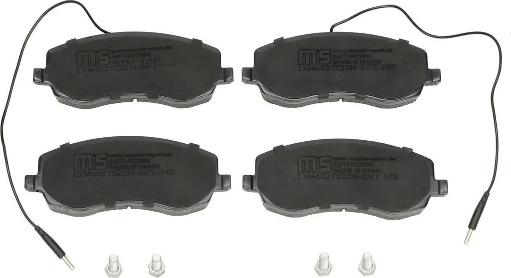 Jeu de plaquettes de frein avant pour CITROËN C8 modèle EA et EB MS