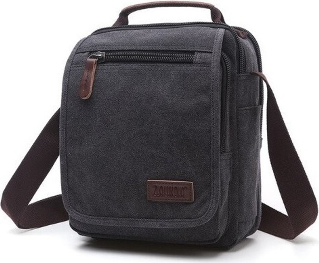 Herren Umhängetasche ZUOLUNDUO - Schwarz kaufen KP15417 Produktbild 