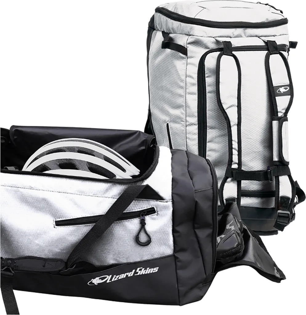 Sac Duffle blanc diamant Lizard Skins résistant et imperméable