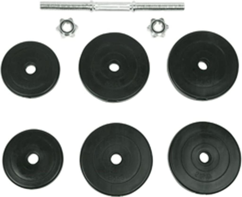 vidaXL Hantel Set 15 kg