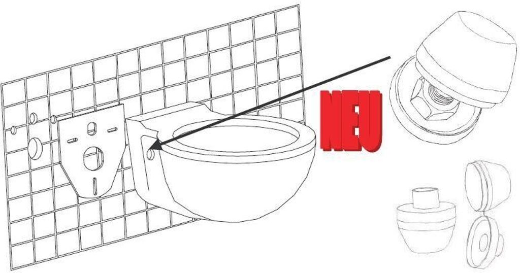 WBV Schallschutzset für Wand-WC/WD- Bidet Obrázek produktu 