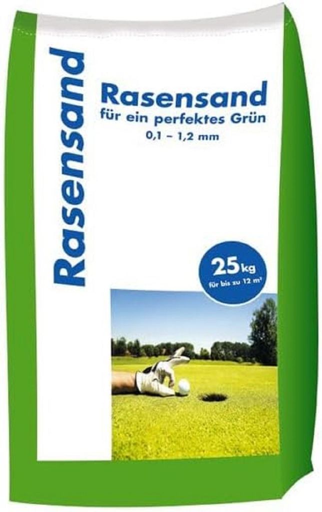 Hamann Mercatus Rasensand 0,1 -1,2 mm 25 kg Produktbild 