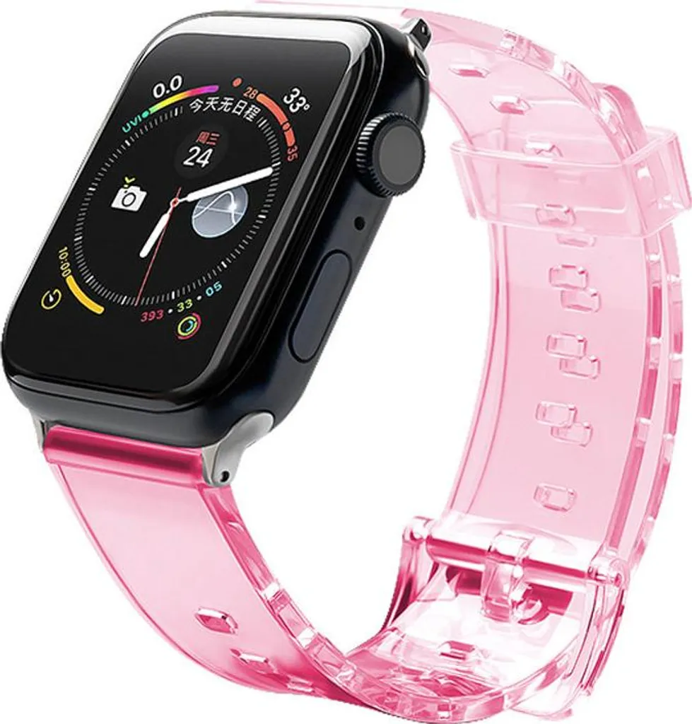Cinturino Rosso per Apple Watch iWatch - Silicone Morbido per Tutti