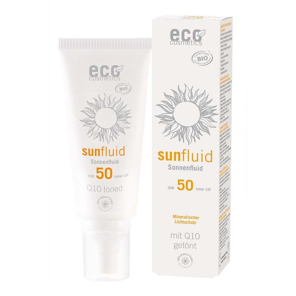 Sonnenfluid - LSF50 Q10 getönt 100ml
