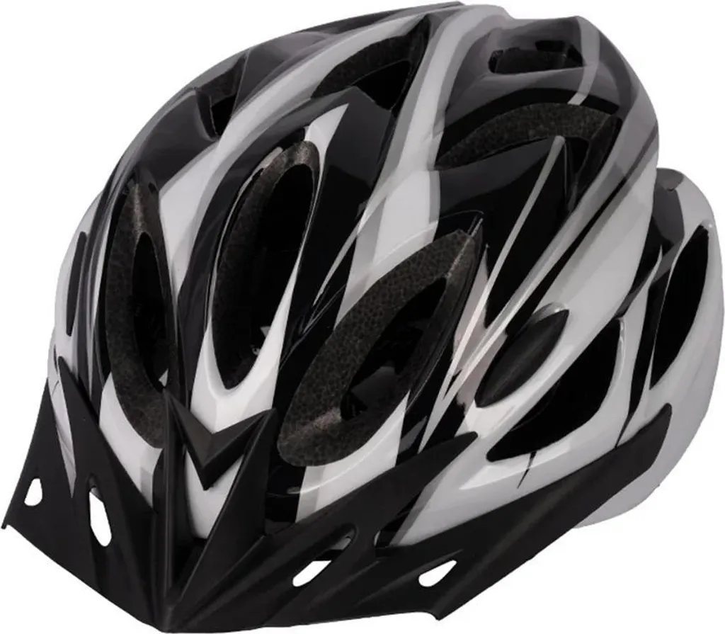 Casque vélo réglable anti-transpiration noir pour adulte confort VTT