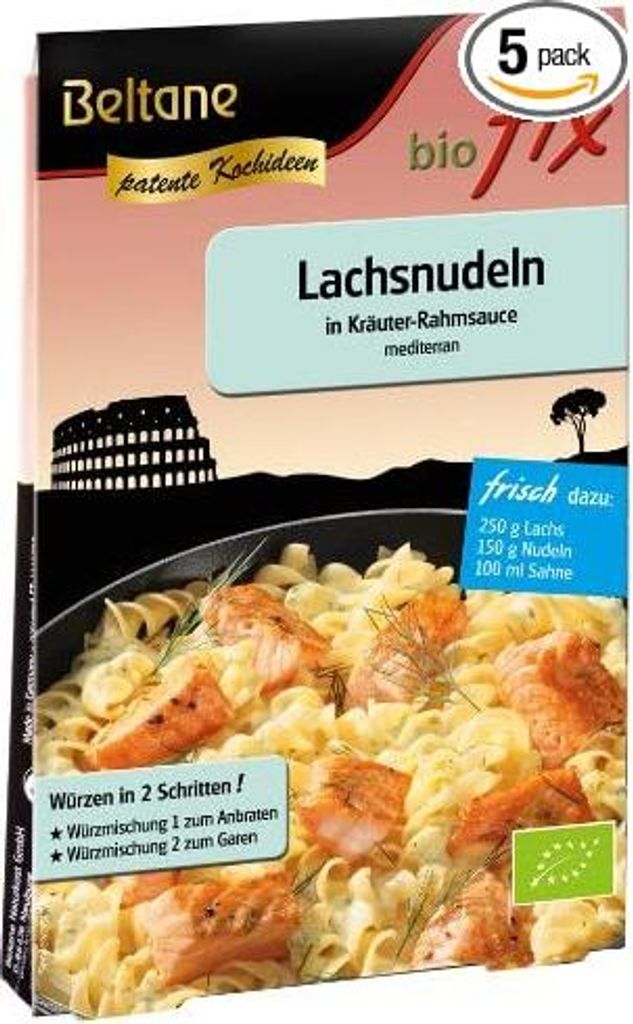 Beltane biofix Pasta al salmone - (14,2 g) - Immagine del prodotto 