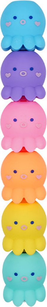 1 Box Highlighter Stift Schöne Tintenfisch Blume Herzbär Multifunktional Smooth Writing Malerei Buntes Cartoon Marker Schüler Schreinpenstschule...