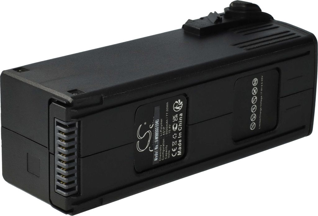 vhbw Akku kompatibel mit DJI Mavic 3, Enterprise, Classic, Pro Cine, Pro Drohne Multicopter Quadrocopter (5000 mAh, 15,4 V, Li-Polymer)