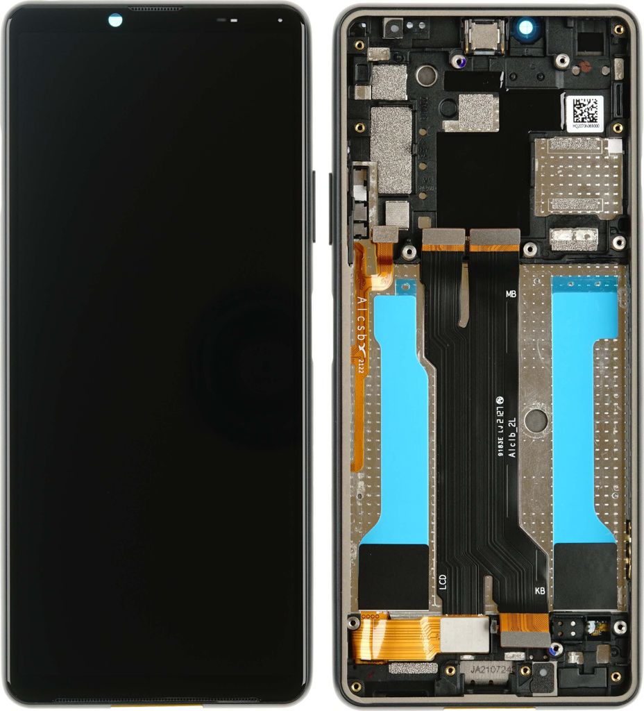 Display für Sony Xperia 10 III Farbe: Schwarz Displayglas Touchscreen Bildschirm