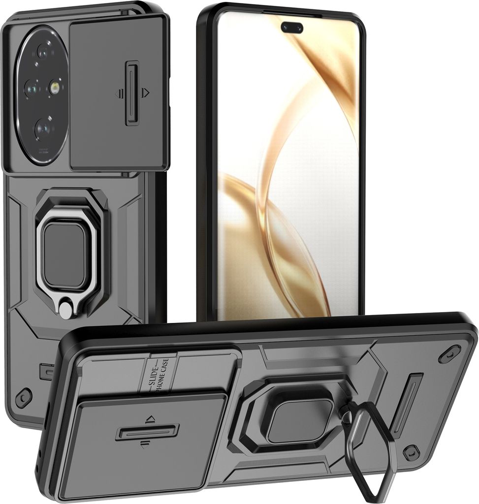 Pouzdro pro Honor 200 Pro dvouvrstvé pouzdro s posuvnou Obrázek produktu 