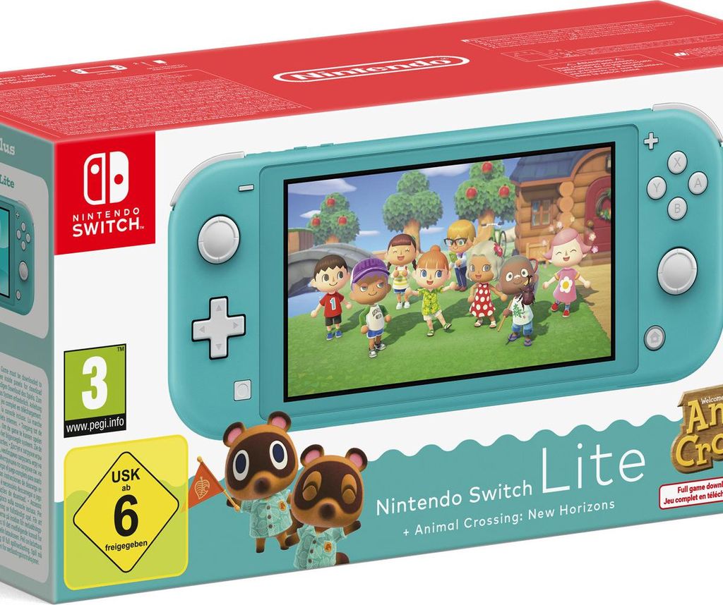 Nintendo Switch Lite Animal Crossing console de jeux Image du produit 