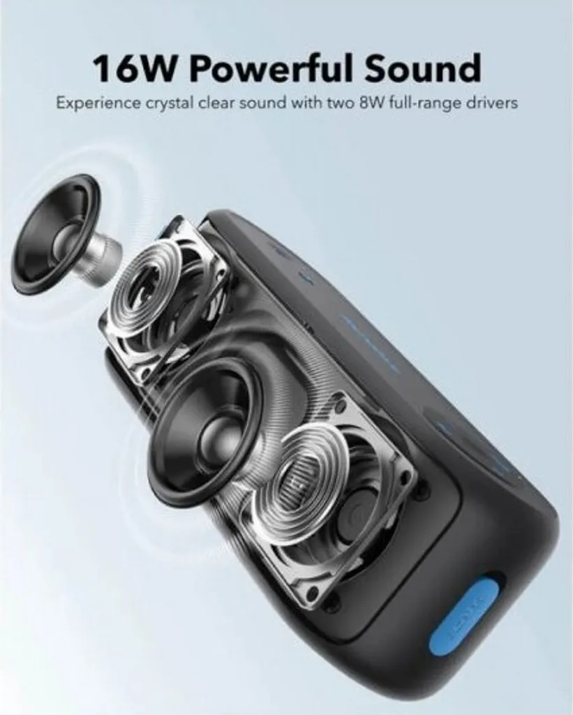 Soundcore Select 3 Enceinte Bluetooth Étanche Finis les Problèmes d'Eau - 9