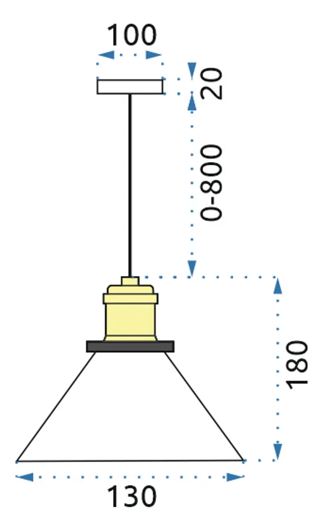 Lampada tooLight App042-1Cp Verto A Transparent - 8