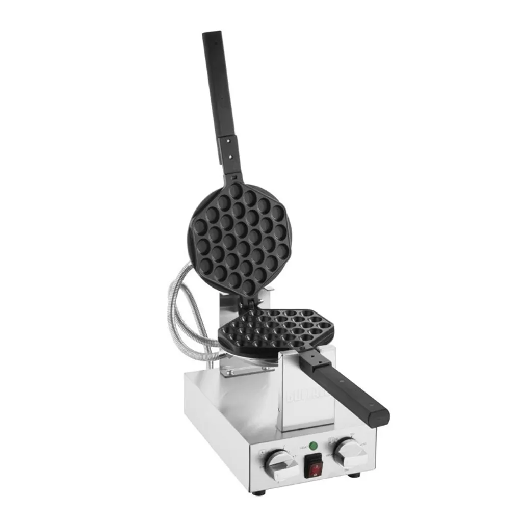 Gaufrier professionnel pour Bubble Waffle - Débit 30 gaufres par heure