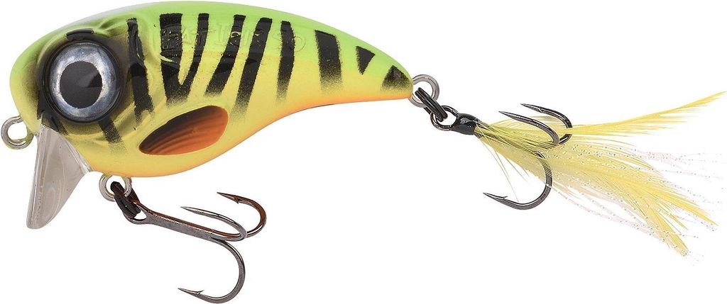 Spro Wobbler Fat Iris Farbe Firetiger Länge 5,0cm Gewicht 10g