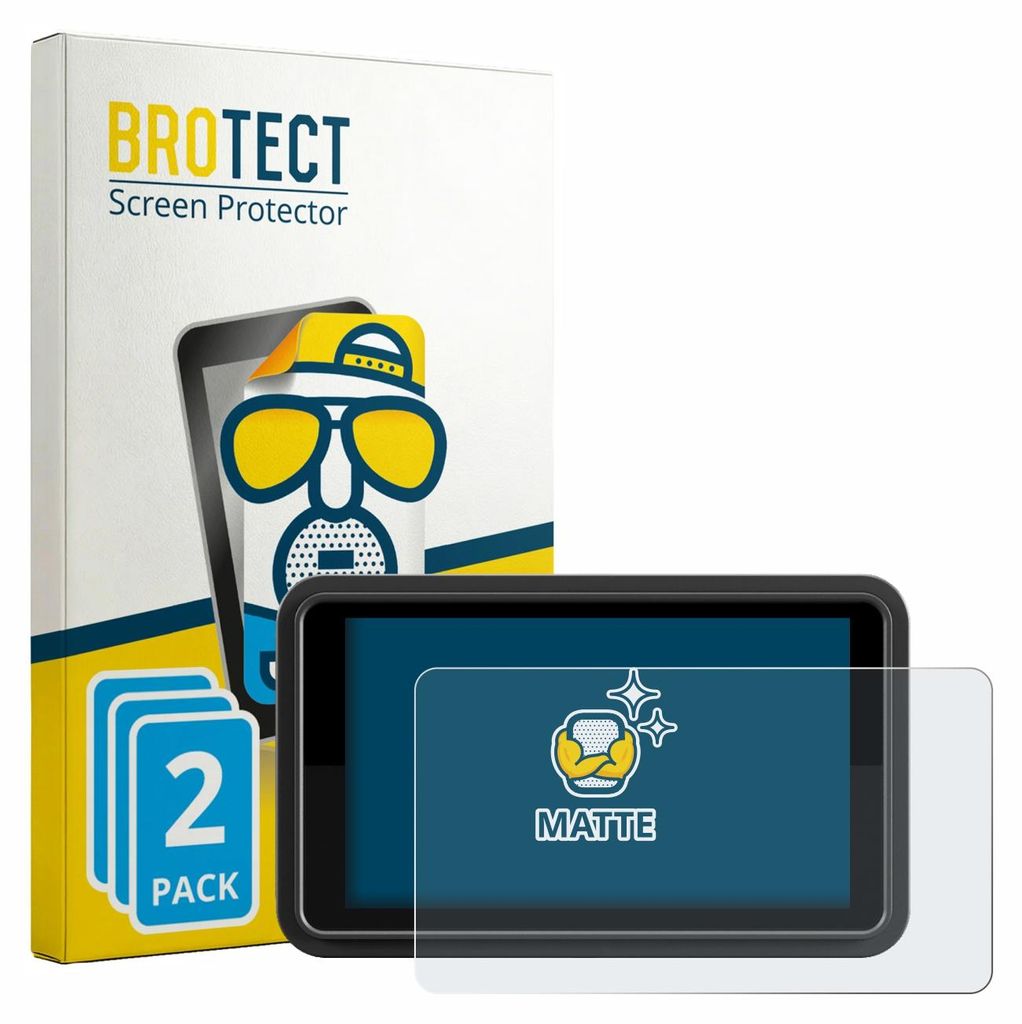 2x BROTECT Schutzfolie für Atomos Ninja TX GO 5" Displayschutz Displayschutzfolie Folie Matt Entspiegelungsfolie