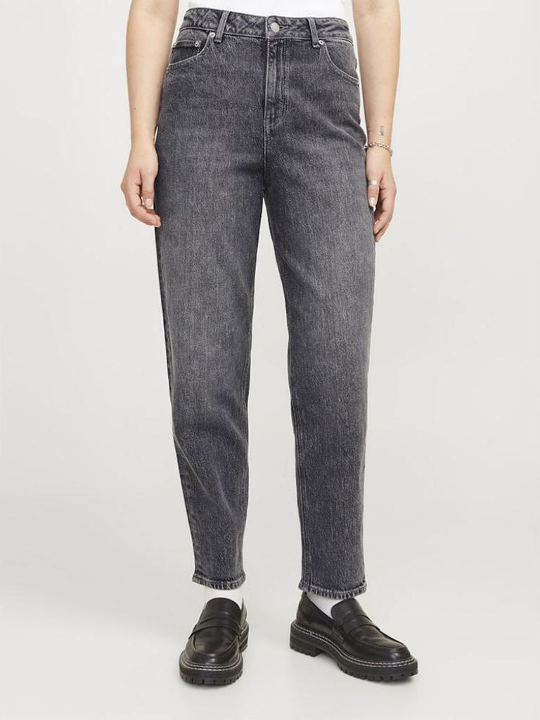 Jack & Jones Lisbon Mom C4144 Jjxx Hochtaillierte Jeans Grau 30 / 30 Damen Grau 30
