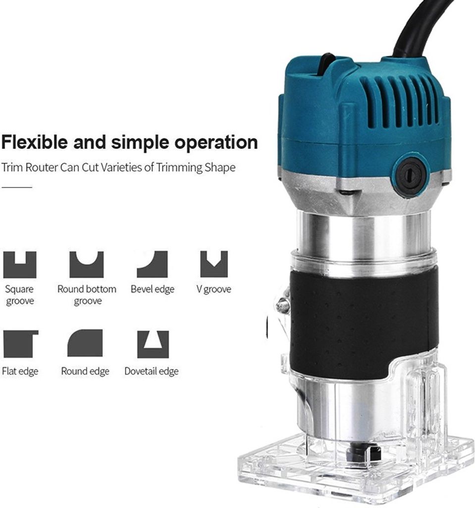MUSTOOL 3KW Elektrická frézka Jednoruční frézka Stolní Obrázek produktu 7
