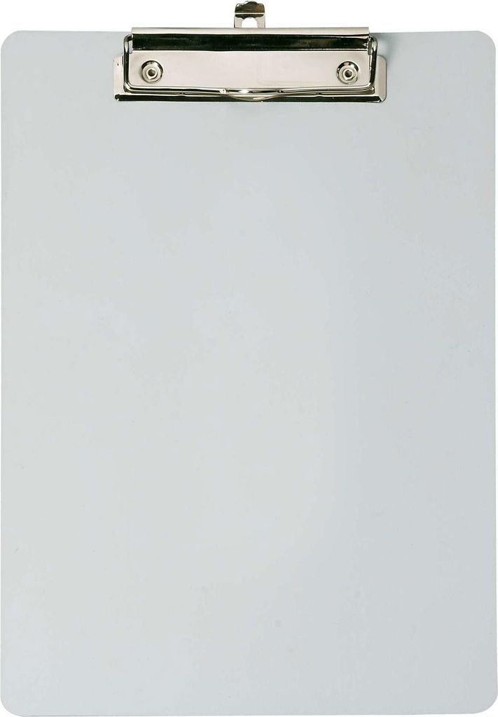MAUL Klemmbrett MAULoutdoor A4 Hochformat PVC-Kunststoff grau