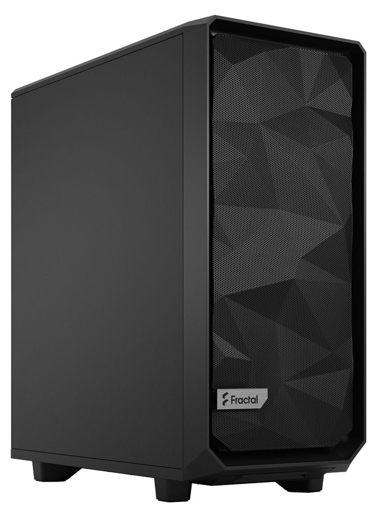 Meshify 2 Compact Black Solid (schwarz) Produktbild 