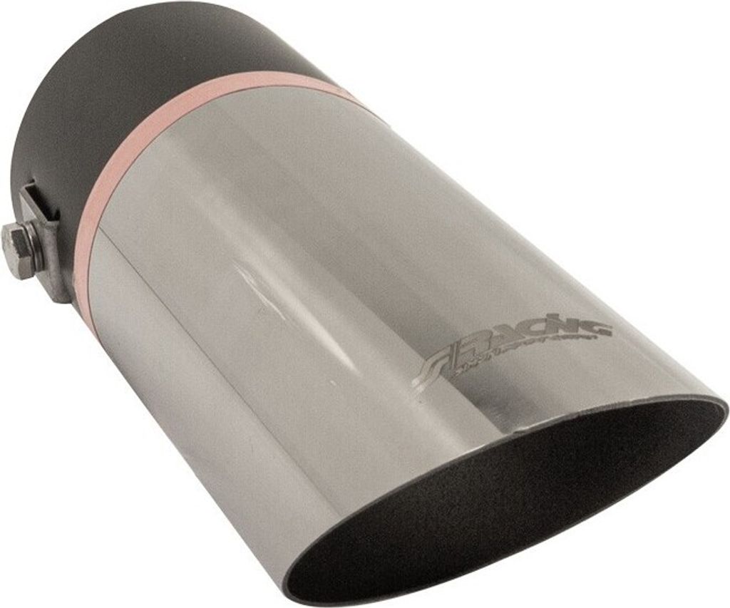 Simoni Racing TRX/23 Auspuffblende Endrohr Blende Ø60mm 175mm Rund Gerade Edelstahl