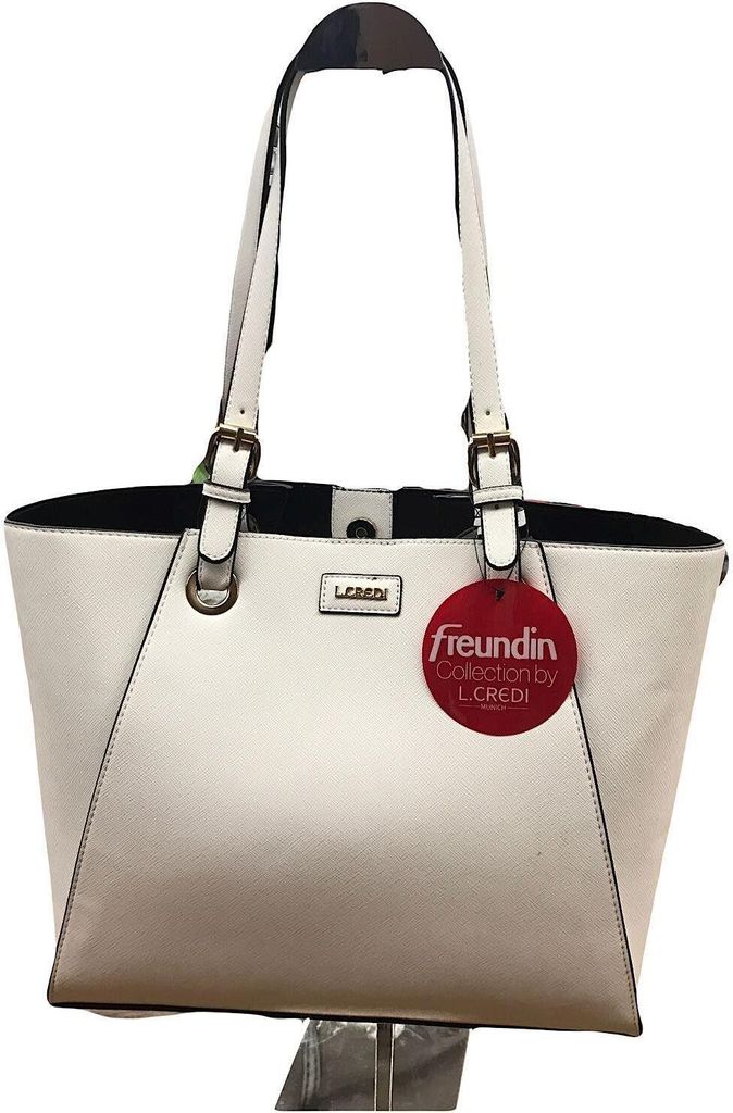 L.Credi Handtasche Weiß Modell Freundin