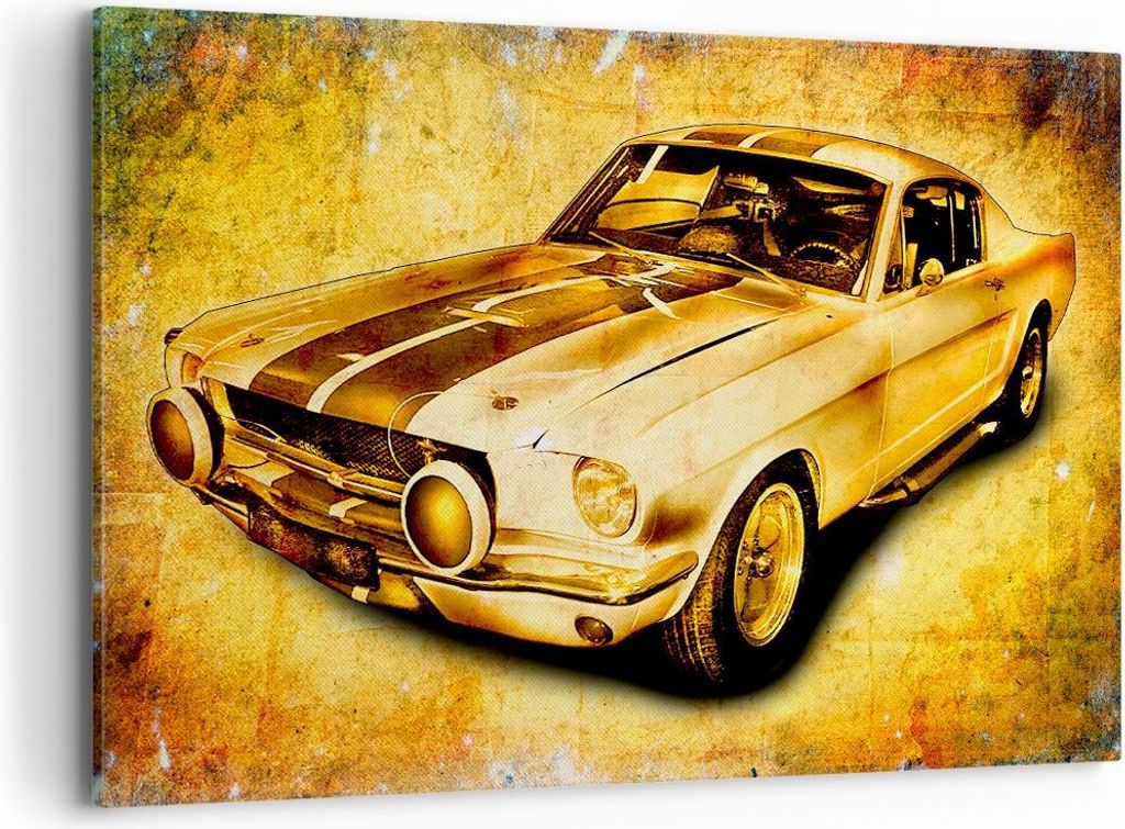 Bild auf Leinwand - Leinwandbild - Auto klassisch Produktbild 