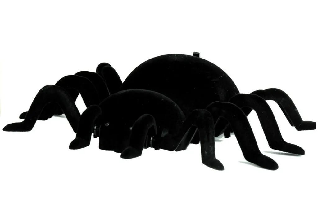Araignée RC Interactive à Télécommande avec Yeux LED et Rotation 360