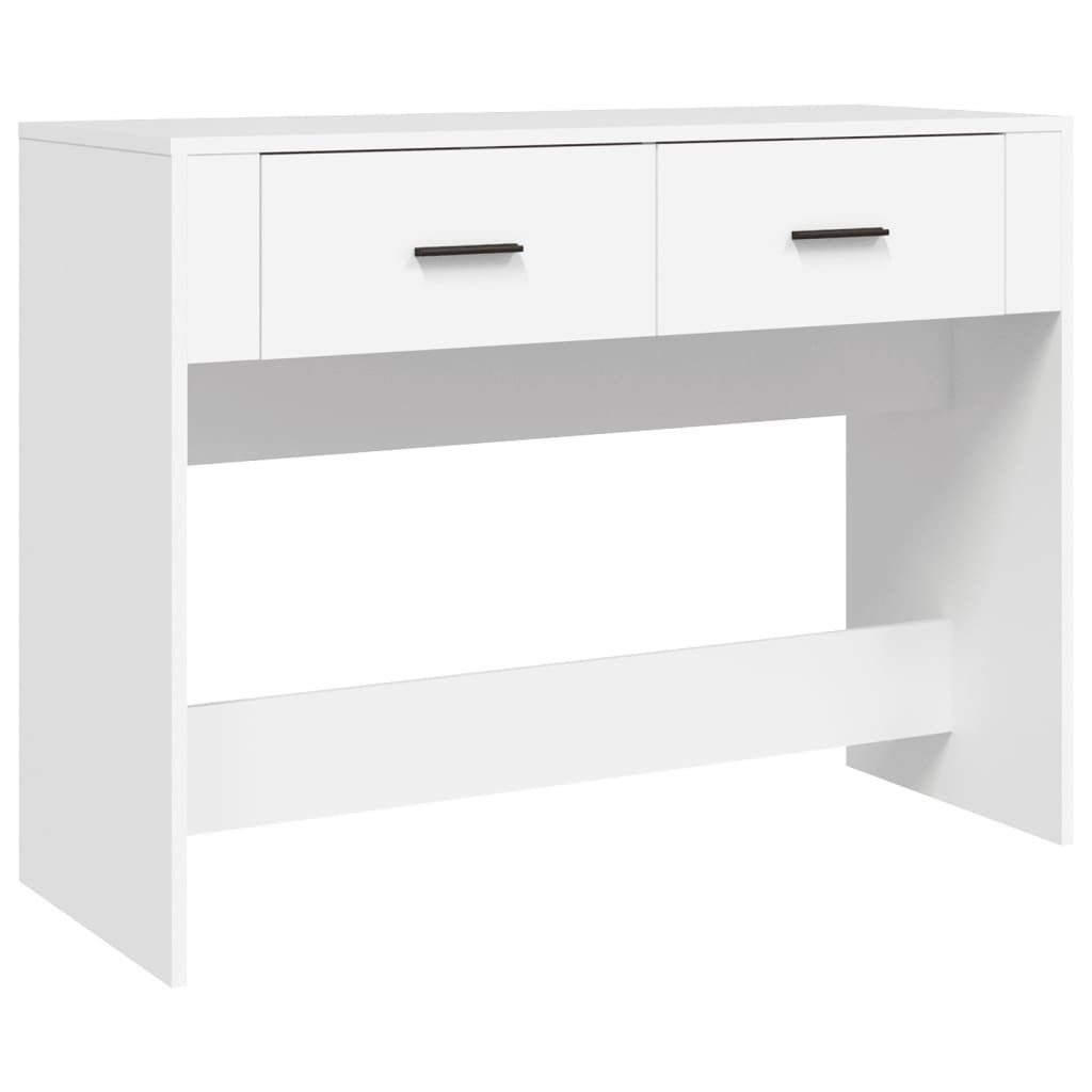 vidaXL Konzolový stolek bílý 100x39x75 cm Dřevěné Obrázek produktu 