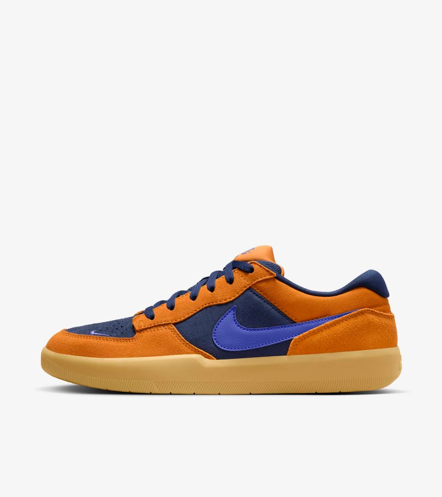 Nike SB Force 58 "Monarch & Midnight Navy", Orange/Blau, Größe: 36,5