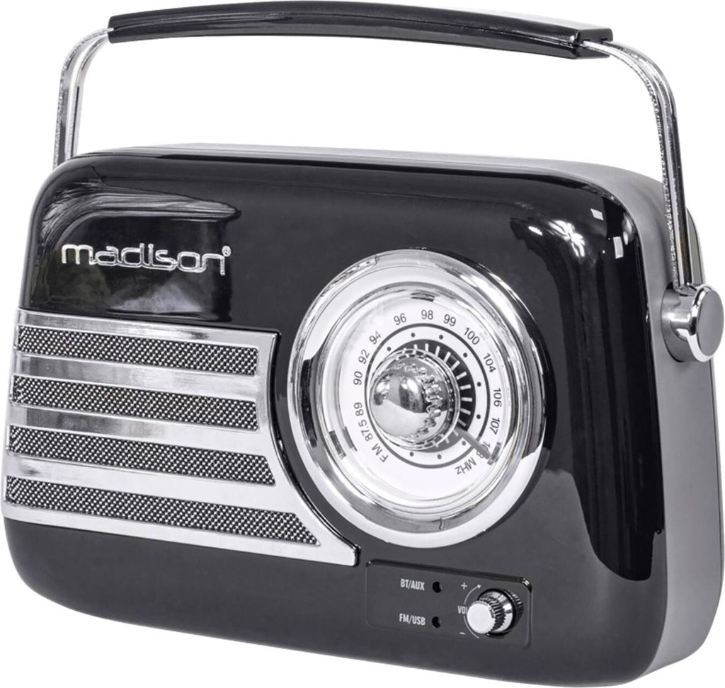 FREESOUND-VR40B Madison Retro Radio Image du produit 
