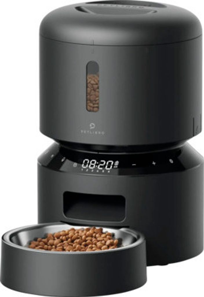 Petlibro Granary, Haustierfutterautomat, Schwarz, Katze, 3 Produktbild 