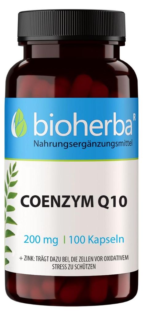 Bioherba Coenzym Q10 200 mg 100 Kapseln