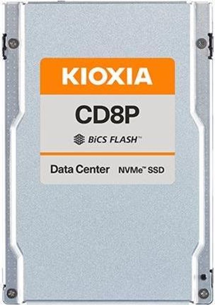 Kioxia CD8P-V Series KCD8XPUG1T60 - SSD - Datenzentrum, variable Nutzung - 1600 GB - intern - 2.5" (6.4 cm) (KCD8XPUG1T