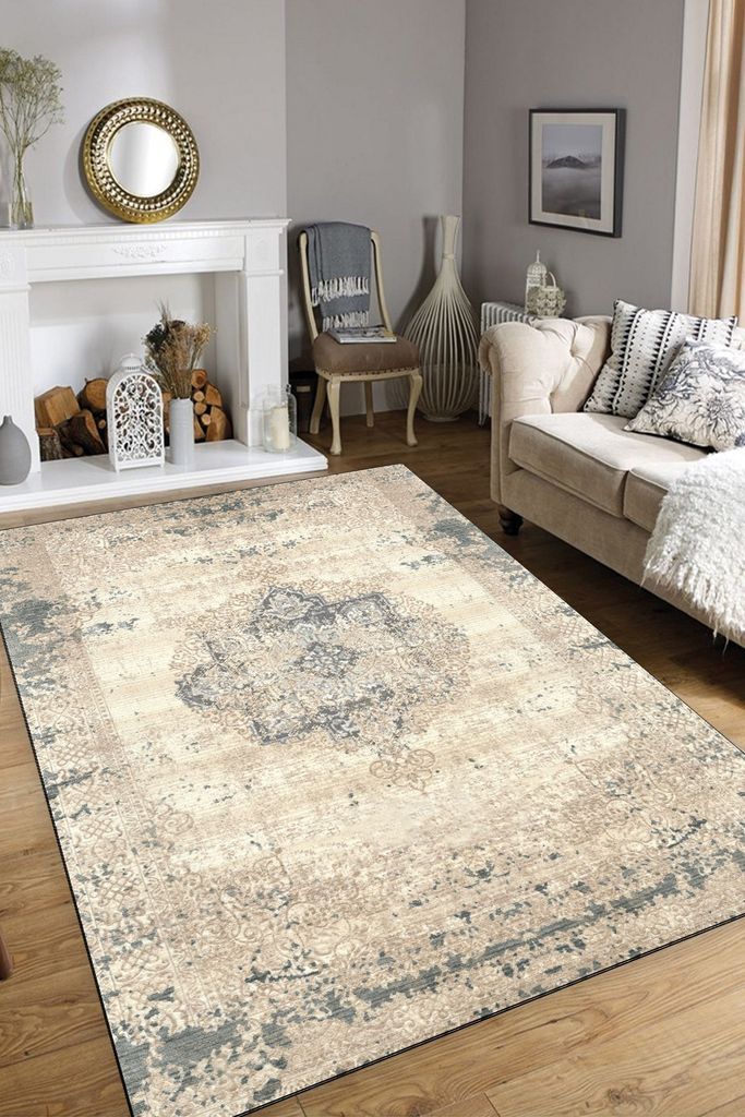 Conceptum Hypnose, Soft- Soft DJT CHL, Bunt, Kurzflorteppiche, 120 x 180 cm, 50% Samtgewebe / 50% Polyester