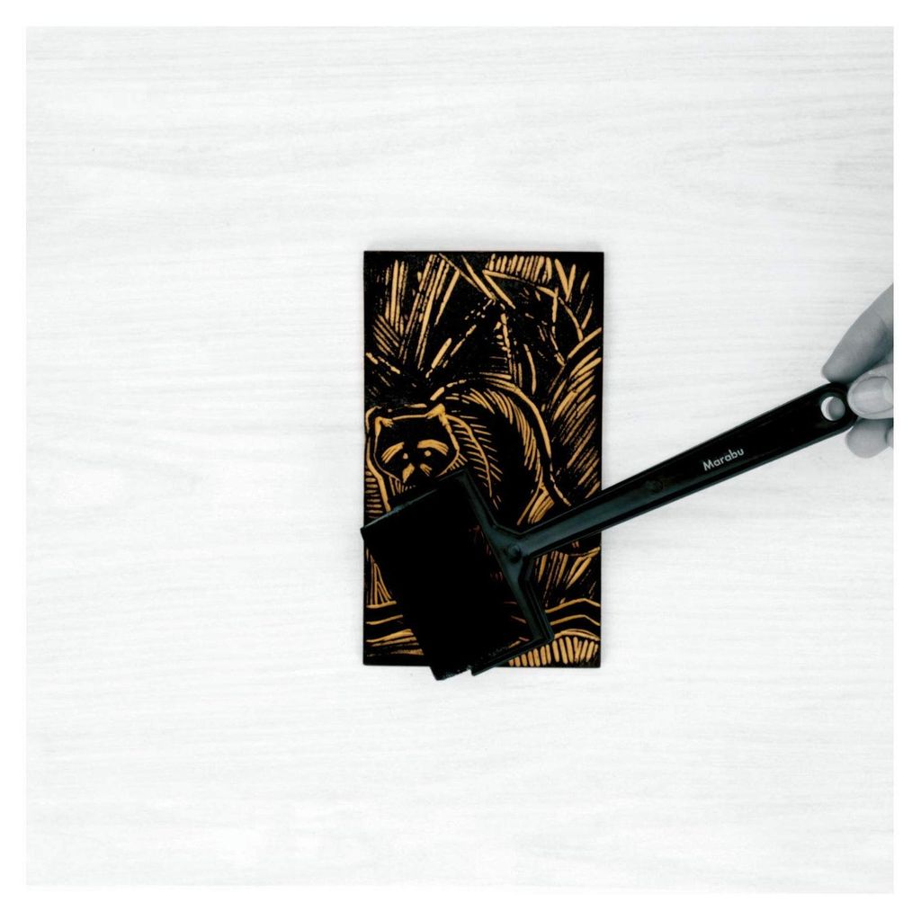 Marabu Softdruckplatte "Factis Rubber Carving Block" 155 mm Produktbild 